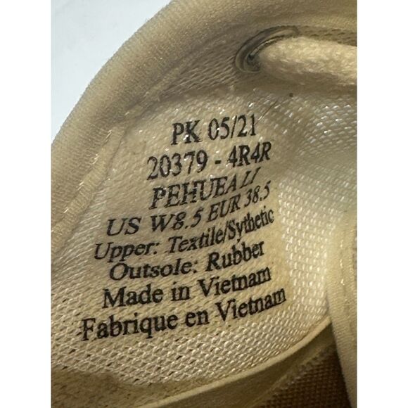 Olukai Women's 20379-4R4R Size 8.5 White Pehuea Li Sneakers Shoes Lace Up EUC - Picture 8 of 10